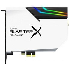 크리에이티브 사운드카드 BlasterX AE-5 Plus Pure Edition, Option 2 White with DDL and D, 1개