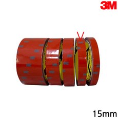 3M 5069G 아크릴 폼 양면테이프 테잎 15mm x 1.5M, 상세페이지 참조
