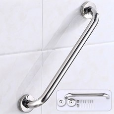 너도나도쇼핑 스텐 안전 손잡이 50cm 계단 안전바 실내용 핸드레일, 너도나도쇼핑 스텐 안전 손잡이 30cm, 1개