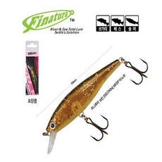 베스 송어 쏘가리 해동 하드베이트 미노우, #4, 68sp