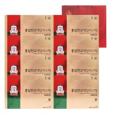[KT알파쇼핑]정관장 홍삼 진고데일리 8박스 (6+2)구성+쇼핑백8장, 8개