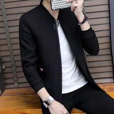 라랑라랑 가을롱자켓 쇼핑몰 같은스타일 기모 융 멋진 하프기장 재킷 청 남자주니어의류 남자트렌치코트코디