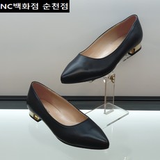 스틸레토2cm플랫슈즈