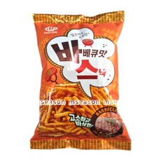 바베큐맛 스낵 100g 2개, 6개