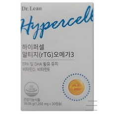 오메가3 알티지 초임계 rtg 닥터린 하이퍼셀 30캡슐, 30정