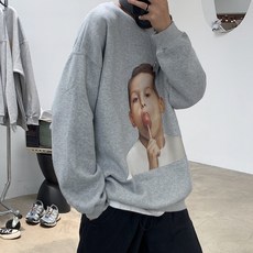 블랙 다크 계열이 있다 마른남자옷 드렌드 OVERSIZ 스트릿 CHICHIPHOP 상의 고가