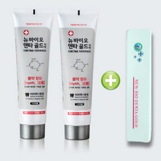 뉴바이오 덴타골드치약 대용량 200g+200g (추가증정), 200g, 1개