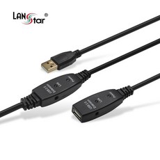 LANstar LS-EXT215 USB2.0 15M USB연장선 연장케이블 리피터 무전원, 상세페이지 참조