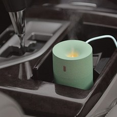 하이온 초음파 휴대용 USB 미니 가습기, G6(그린), 그린