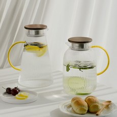 이든 직화 티포트 내열 유리 물병 1.8L 2종 주전자 워터저그 냉장고 업소용 카페, 이든 내열유리 물병 (A타입 1.8L), 이든 내열유리 물병 (A타입 1.8L)