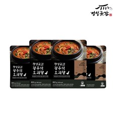 정성곳간 광주식 오리탕, 800g, 4개