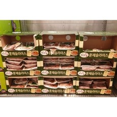 오리늘보 무항생제 훈제 슬라이스 오리 500g X 2팩 아이스박스 포장, 1개, 1kg