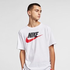 NIKE Logo圖案短袖T恤 AR5005-100