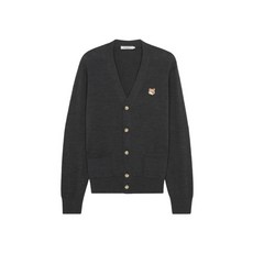 메종키츠네 22FW 메종키츠네 여성 폭스헤드 클래식 가디건 GU00542KT1036 H190