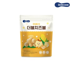 베베쿡 베베쿡*한입에*쏙*볼과자(3종택1), 1개, 베베쿡*한입에쏙*더블치즈볼