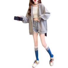 스웨터 여성 카디건 재킷 후드가디건 롱기장 빅사이즈