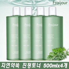 1+1+1+1 프레쥬 자연약쑥 진정토너 500ml/각질케어, 01.FJSL001_토너500mlx4개_상시, 상세설명 참조