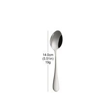 골드 스터링 티스푼 스테인리스 스틸 커피 스푼 세트 아이스크림 케이크 디저트 미니 파티, 1 Pcs, Sliver, 1개