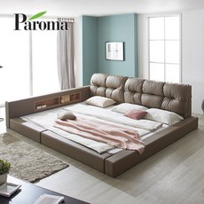 리나 오픈 패밀리침대+본넬매트리스SS+SS, 단품