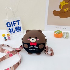 실리콘공룡크로스백