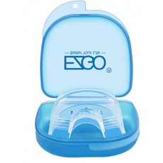 EZGO 치아 미백 트레이 실리콘 트레이 치아 미백 광선 및 표백 젤로 작업 모든 입의 편안함 치아 분쇄용 마우스 나이트 가, 1