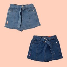 주니어데님치마바지
