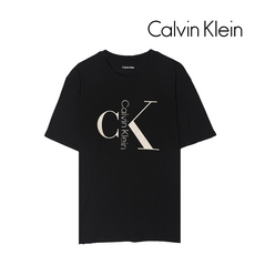 캘빈클라인 S/S 릴렉스핏 CK 미니멀 로고 크루넥 티셔츠 KC829