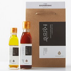 순미락 참기름 선물세트, 1개, 2호(참기름300ml+들기름180ml)