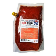 뉴그린 오로지 배추겉절이양념소스2kg 겉절이양념장, 2kg, 1개