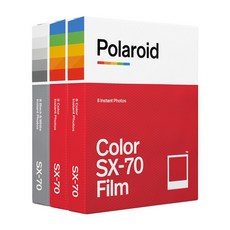 SX70 인화지 칼라 흑백 화이트 라인 갑 24장, 신 포장 20 년 03월 순서를 매기