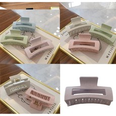 헤어집게핀 올림머리집게핀 셀룰로오스 예쁜헤어핀 프랑스 꼬임 마블 자개 사각 무광 긴머리 단발머리 반묶음 왕 집게핀 삔 클립 바렛 승무원 헤어악세사리 쇼핑몰