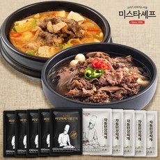 미스타셰프 버섯뚝배기불고기 5팩+차돌된장 5팩, 단일속성