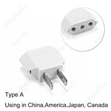 전기소켓 여행용 유로 플러그 전기 콘센트 EU 1 100 컨버터 어댑터 KR 전원 소켓 개 JP CN AC US AU, 50) 4.0mm D - 1pcs