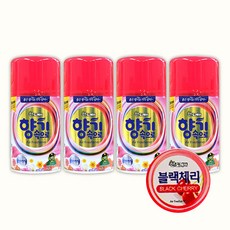 산도깨비 향기속으로 방향제/자동분사기 리필 향캔, 4개