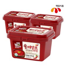 광천김 고추장 500g x 3개, [매일식품] 고추장 500g x 3개