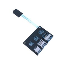 2730 SIM 카드 어댑터 키트 용 스마트 카드 IC 카드 확장 4In1로 외부 나노 SIM 활성화 도구 변환기, 하나, 보여진 바와 같이