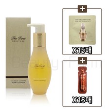 오휘 더 퍼스트 제너츄어 폼 클렌저 200ml(폼클렌징)+증정 2종(에센스 15ml+앰풀 15ml), 1개
