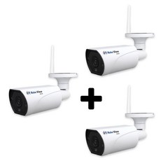 글로벌아이넷 로보뷰EX 3세트 홈 IP 카메라 CCTV 6mm 200만화소 WHEX+3, 01. 로보뷰EX+3