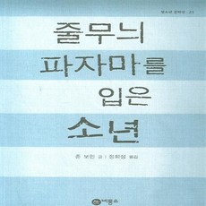 줄무늬파자마를입은소년