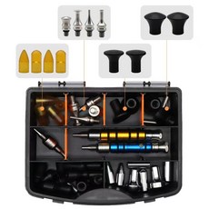 호환 34Pcs alloy with magnet car dent repair tool lift percussion pen hammer kit unpainted sheet metal