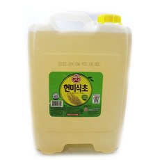 오뚜기 현미식초 18L, 1통