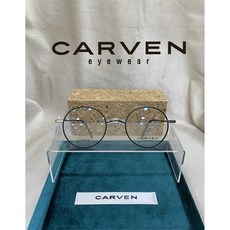 100%정품 국내생산 까르뱅 까르벵안경 까르뱅아이웨어 CARVEN MOLLY COL.03 몰리 블랙 &다크앤틱골드 연예인안경 하우스안경 + 사은품 새들노즈 티타늄안경 베타티타늄안경