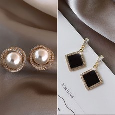 귀걸이재료마름모