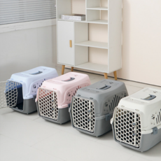 샤이뿌 이동장 컨넬 반려동물케이지 강아지 고양이, 핑크