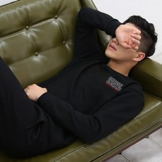 와이티클로젯 CHOISE 기모 맨투맨 남여공용 빅사이즈 티셔츠