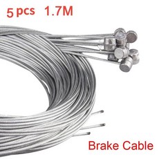 자전거 브레이크 라인 기어 시프트 케이블 도로 속도 고정 내부 와이어, 2. 5-Brake Cable-1.7M, 1개