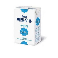 매일유업 매일우유 멸균우유 오리지널, 1000ml, 10팩