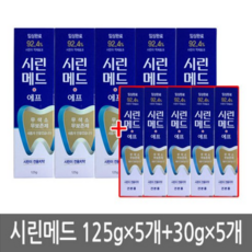 시린메드 에프 치약 125g x 5p + 30g x 5p