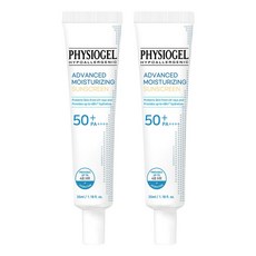 피지오겔 어드밴스드 선스크린 AMC 썬스크린 선크림 1+1, 50ml, 2개
