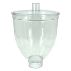 N600 기계용 커피 그라인더 부품 호퍼 점프 기능 방지 커피 그라인더 커피 콩통, 투명한, 1개